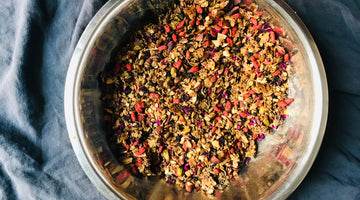 Recipe: Lya's Holiday Granola with Rose Petals