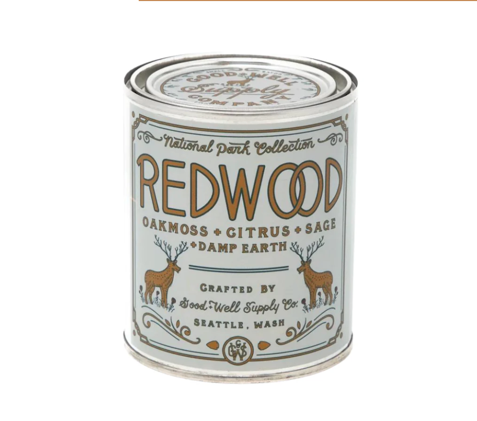 Redwood Candle by Good + Well Supply Co.