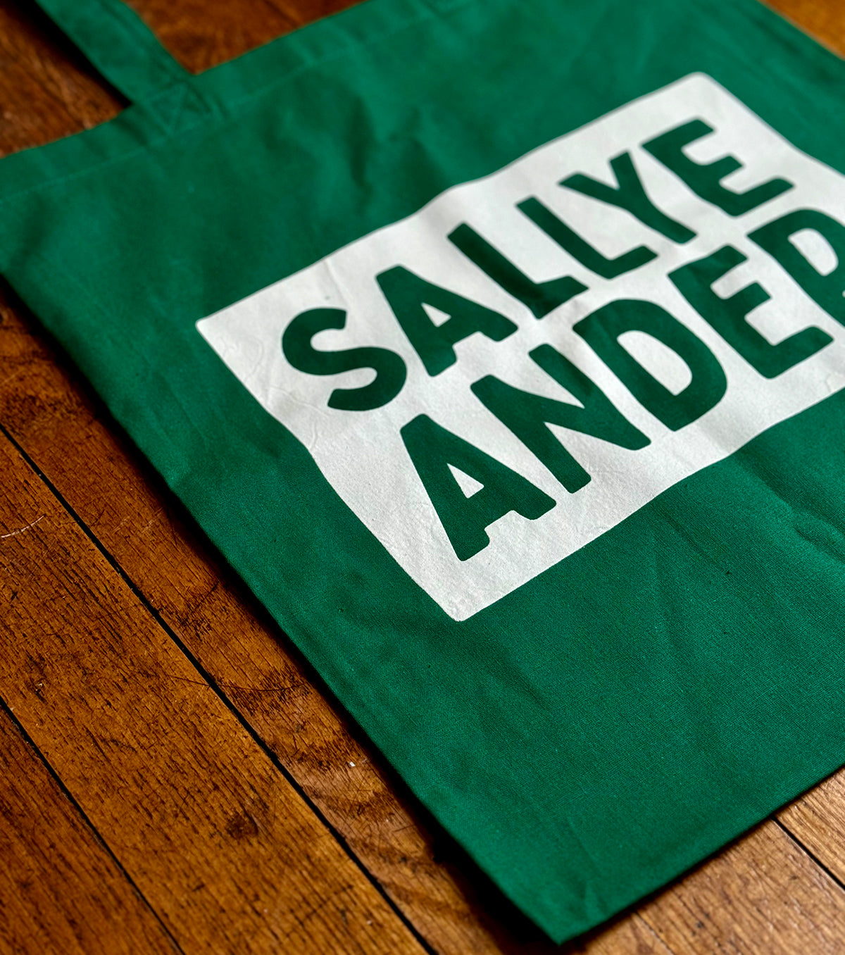 SallyeAnder Green Tote
