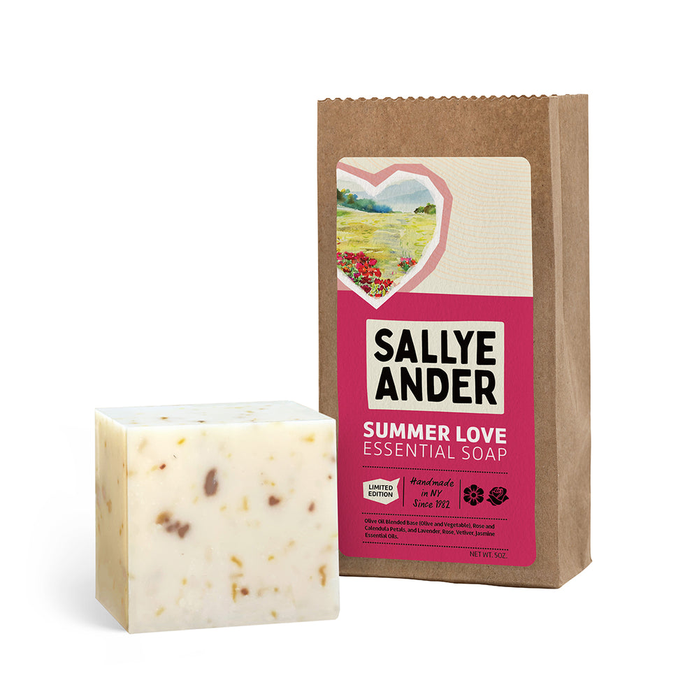 Summer Love Soap in Wildflower Field